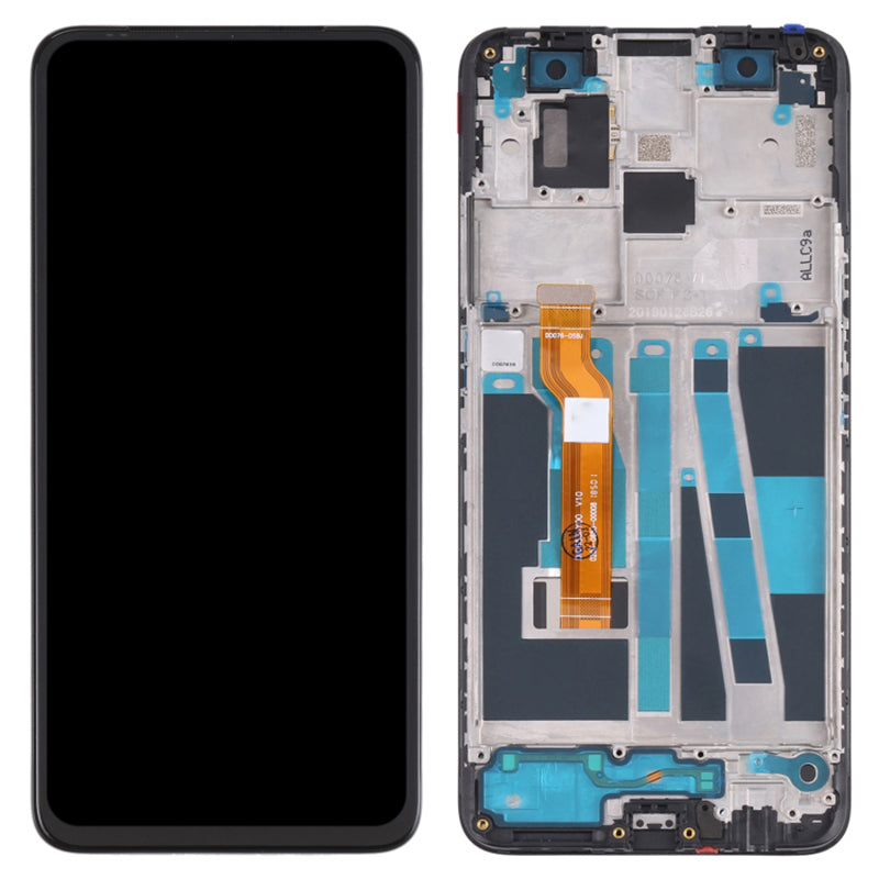 For OPPO F11 Pro Grade B LCD Screen and Digitizer Assembly + Frame Replacement Part (without Logo)