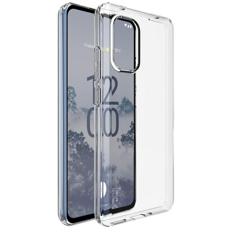 IMAK UX-5 Series for Nokia X30 5G Anti-fall Soft TPU Phone Case Crystal Clear Scratch-resistant Cell Phone Cover