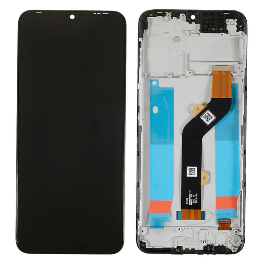 For Infinix Hot 10s X689 Grade C LCD Screen and Digitizer Assembly + Frame Replacement Part (without Logo)