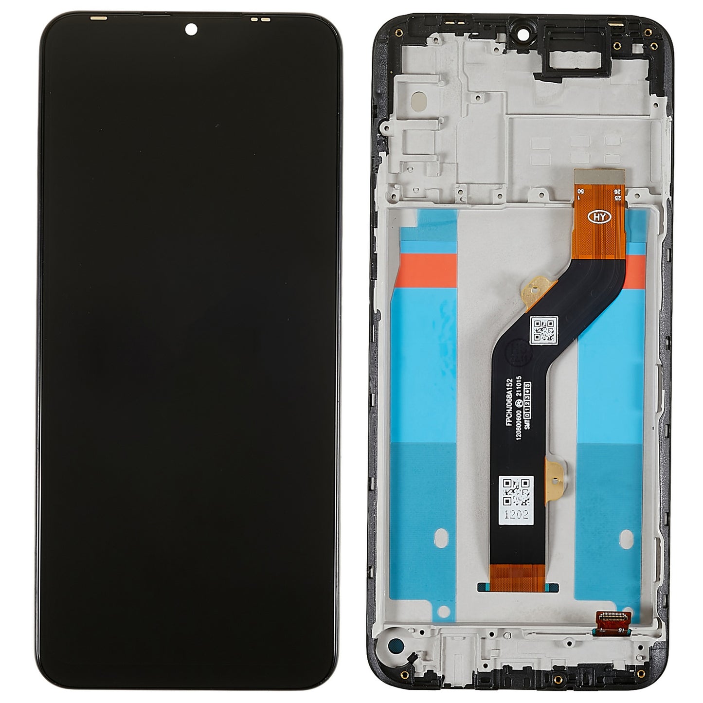 For Infinix Hot 9 Play X680 Grade C LCD Screen and Digitizer Assembly + Frame Replacement Part (without Logo)