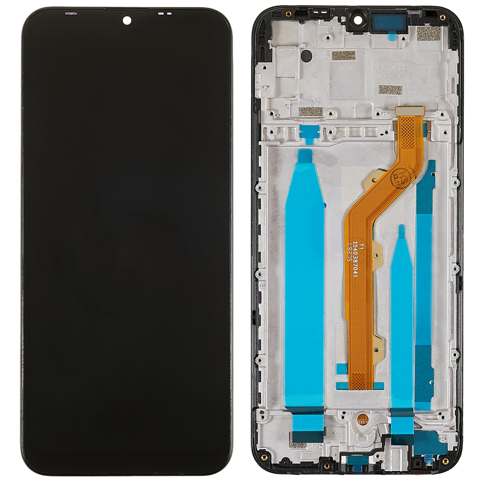 For Infinix Smart 4 4G X653 Grade C LCD Screen and Digitizer Assembly + Frame Replacement Part (without Logo)