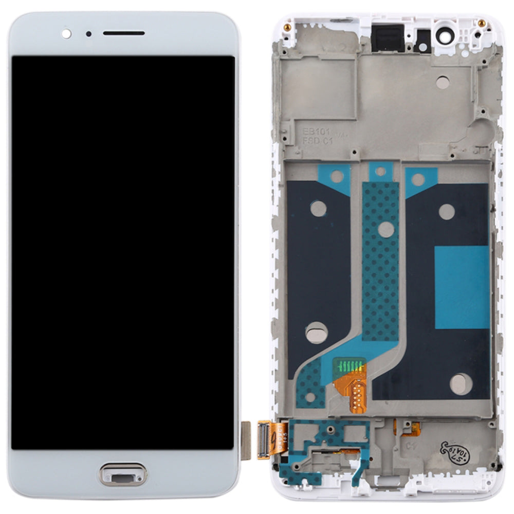 For OnePlus 5 Grade C OLED Screen and Digitizer Assembly + Frame (without Logo)