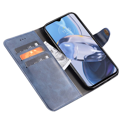 IDEWEI For Motorola Moto X40 5G / Edge 40 Pro 5G Fine Texture PU Leather Case Anti-drop Phone Wallet Stand Cover