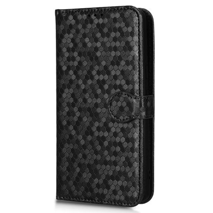 For Motorola Moto Edge 40 Pro 5G / Moto X40 5G Dot Pattern Imprinted PU Leather Wallet Stand Case Full Protection Phone Cover with Strap