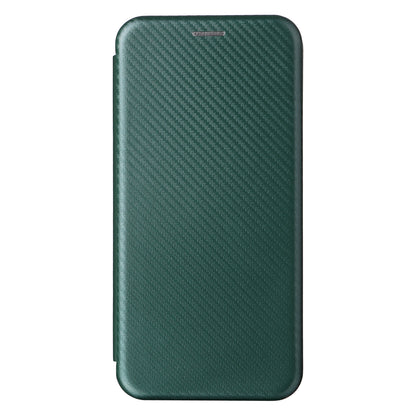 For Oppo A58 5G  Magnetic Auto-absorbed Carbon Fiber Texture PU Leather Phone Case Card Slot Stand Flip Cover