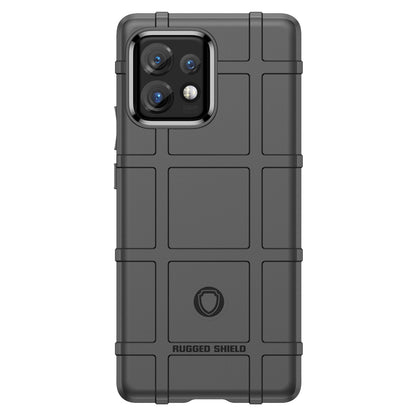 Phone Case for Motorola Moto X40 5G / Edge+ (2023) / Edge 40 Pro 5G Fall Proof Rugged Square Grid Texture Shockproof Soft TPU Back Cover