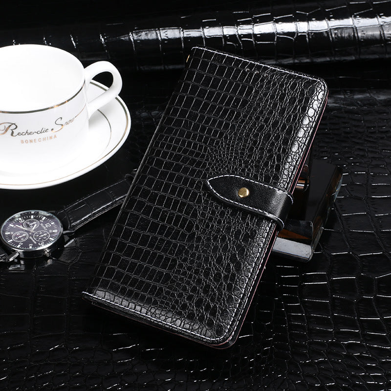 IDEWEI For Motorola Moto G53 5G / G23 4G / G13 4G Fall-proof Crocodile Texture PU Leather Stand Phone Flip Wallet Case Magnetic Clasp Phone Cover