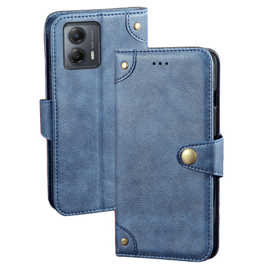 IDEWEI For Motorola Moto G53 5G / G23 4G / G13 4G Fine Texture PU Leather Phone Case Wallet Stand Book Style Cell Phone Cover