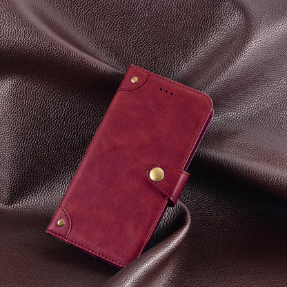 IDEWEI For Motorola Moto G53 5G / G23 4G / G13 4G Fine Texture PU Leather Phone Case Wallet Stand Book Style Cell Phone Cover