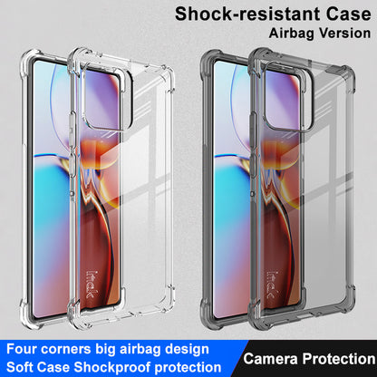 IMAK For Motorola Moto X40 5G / Edge 40 Pro 5G Four Corner Airbag Shockproof Case Soft TPU Anti-scratch Protective Cover