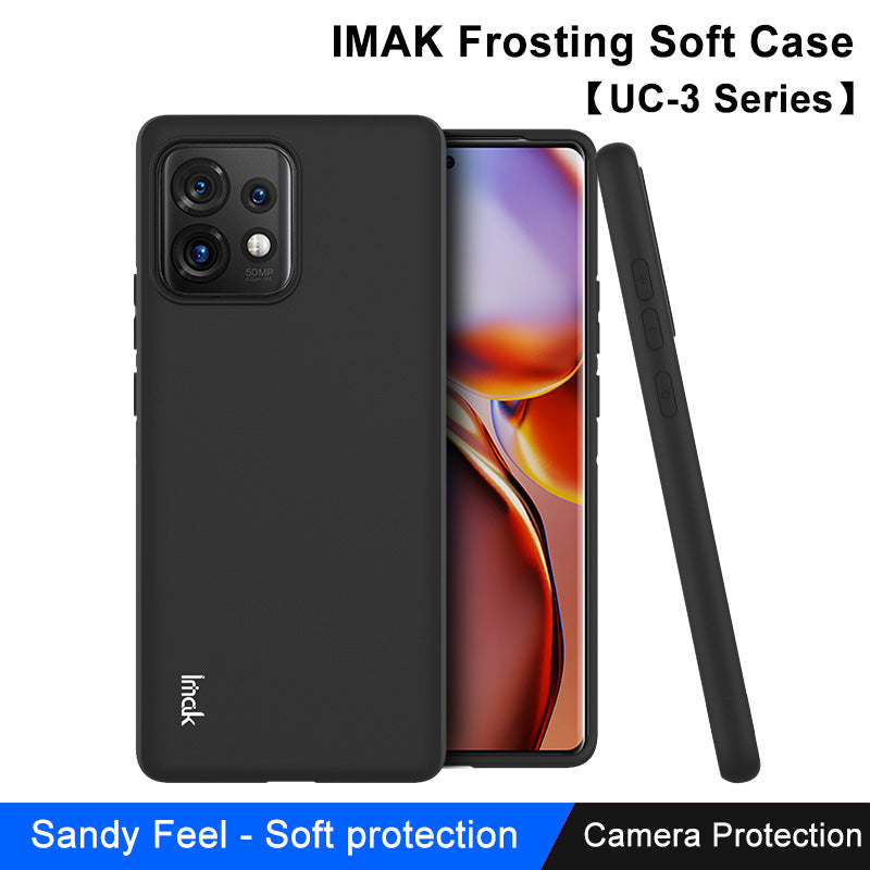 IMAK UC-3 Series for Motorola Moto X40 5G / Edge 40 Pro 5G Anti-scratch TPU Case Matte Finish Fingerprint-free Phone Protective Cover