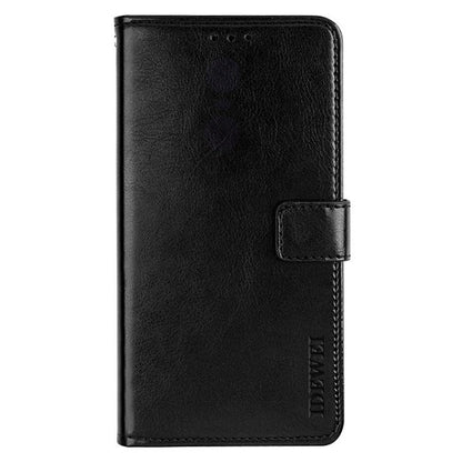 IDEWEI For Motorola Moto G53 5G / G23 4G / G13 4G Anti-Scratch PU Leather Flip Phone Cover Protective Case Stand Feature Crazy Horse Texture Wallet