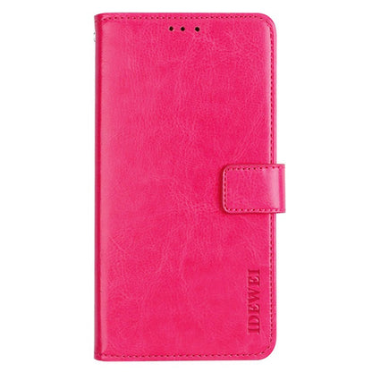 IDEWEI For Motorola Moto G53 5G / G23 4G / G13 4G Anti-Scratch PU Leather Flip Phone Cover Protective Case Stand Feature Crazy Horse Texture Wallet