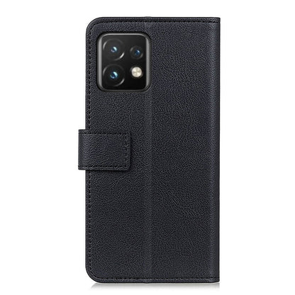 Textured PU Leather Case for Motorola Moto Edge 40 Pro 5G / Moto X40 5G Foldable Stand Wallet Magnetic Clasp Cover