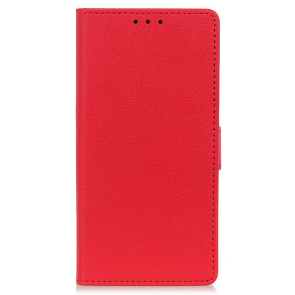 Textured PU Leather Case for Motorola Moto Edge 40 Pro 5G / Moto X40 5G Foldable Stand Wallet Magnetic Clasp Cover