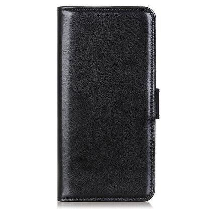 Wallet Stand Phone Case for Motorola Moto Edge 40 Pro 5G / Moto X40 5G Crazy Horse Texture Magnetic Clasp PU Leather + TPU Shockproof Cover