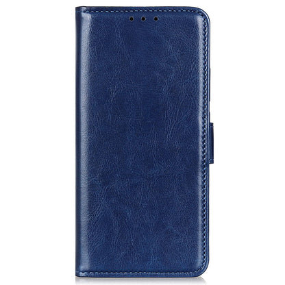 Wallet Stand Phone Case for Motorola Moto Edge 40 Pro 5G / Moto X40 5G Crazy Horse Texture Magnetic Clasp PU Leather + TPU Shockproof Cover