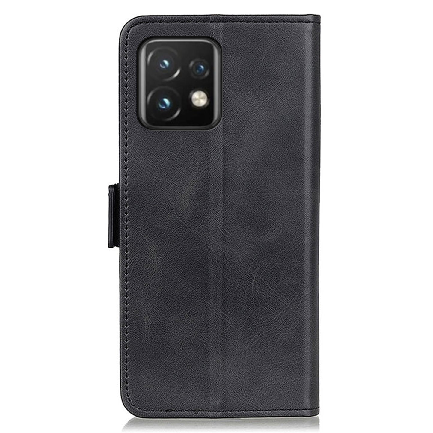 For Motorola Moto Edge 40 Pro 5G / Moto X40 5G Anti-scratch Cowhide Texture Phone Cover Wallet Foldable Stand PU Leather Magnetic Phone Case