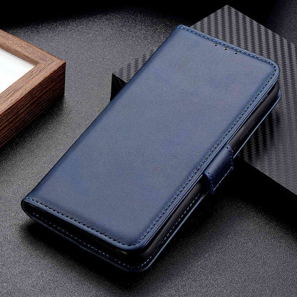 For Motorola Moto Edge 40 Pro 5G / Moto X40 5G Anti-scratch Cowhide Texture Phone Cover Wallet Foldable Stand PU Leather Magnetic Phone Case