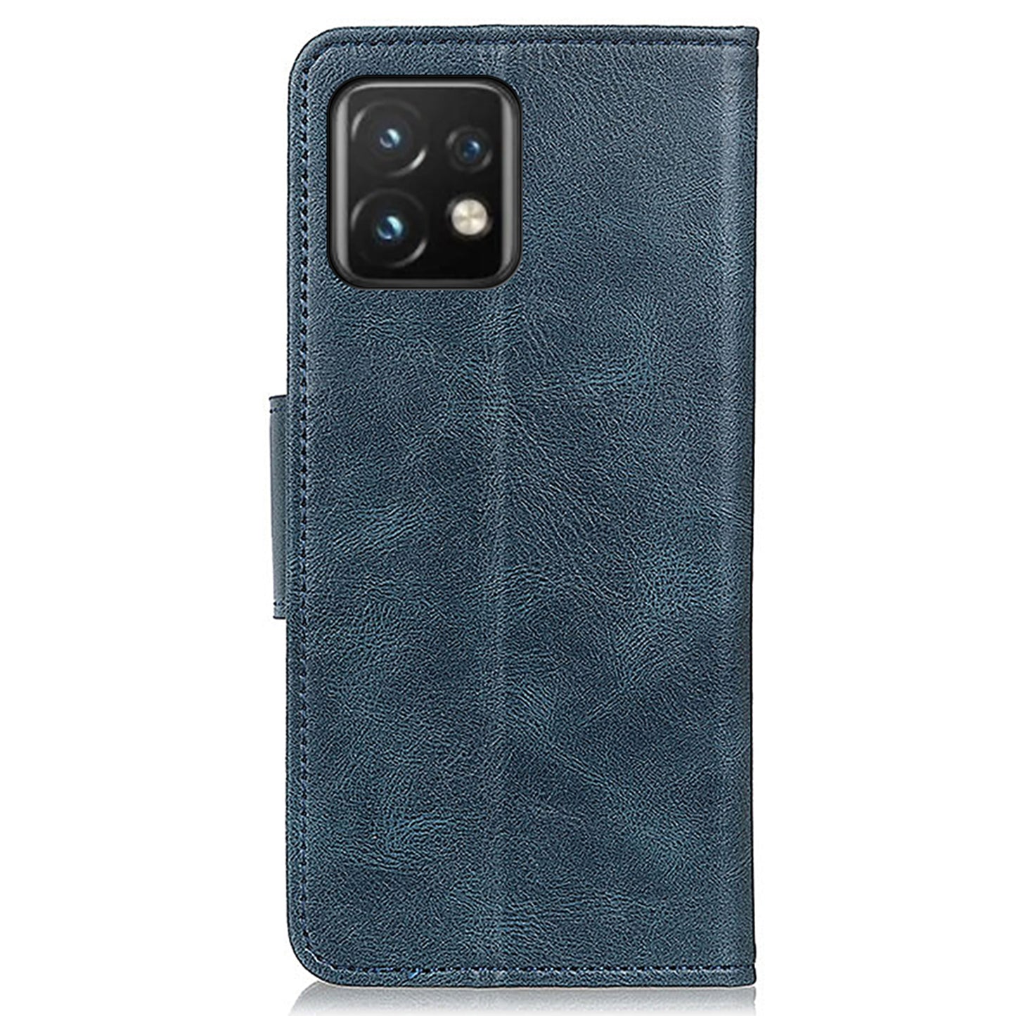 For Motorola Moto Edge 40 Pro 5G / Moto X40 5G Crazy Horse Texture Scratch-resistant Phone Case Drop-proof PU Leather Cell Phone Cover Wallet Stand