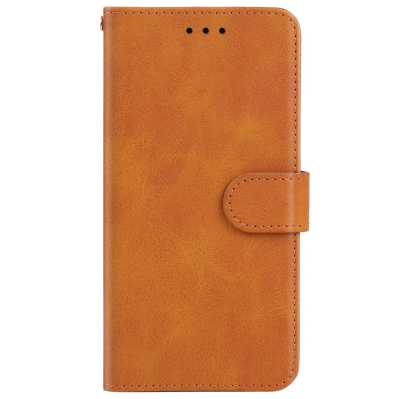 For ZTE Blade A72 4G / V40 Vita Wallet PU Leather Magnetic Clasp Protective Cover Anti-Scratch Stand Phone Case