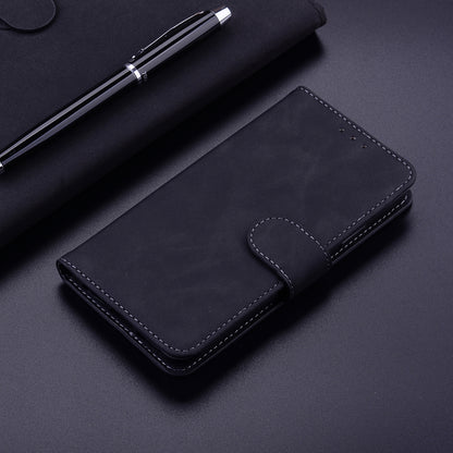 For ZTE Blade A72 / Blade V40 Vita Solid Color PU Leather Flip Folio Cover Stand Wallet Magnetic Clasp Shockproof Phone Case