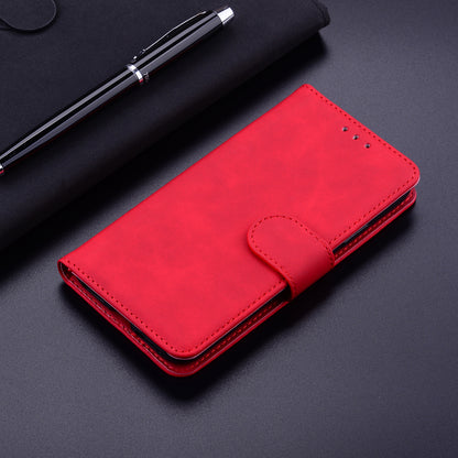 For ZTE Blade A72 / Blade V40 Vita Solid Color PU Leather Flip Folio Cover Stand Wallet Magnetic Clasp Shockproof Phone Case