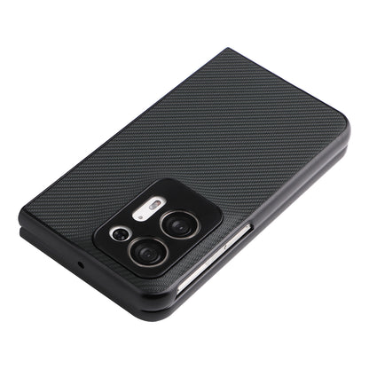 For Oppo Find N2 5G Anti-scratch Phone Back Cover Drop-proof PU Leather + PC Protective Cell Phone Case