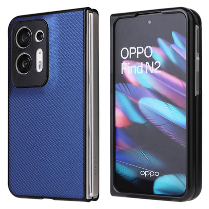 For Oppo Find N2 5G Anti-scratch Phone Back Cover Drop-proof PU Leather + PC Protective Cell Phone Case