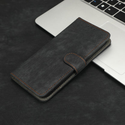 PU Leather Phone Cover For ZTE Blade A52, Flip Wallet Stand RFID Blocking Mobile Phone Case