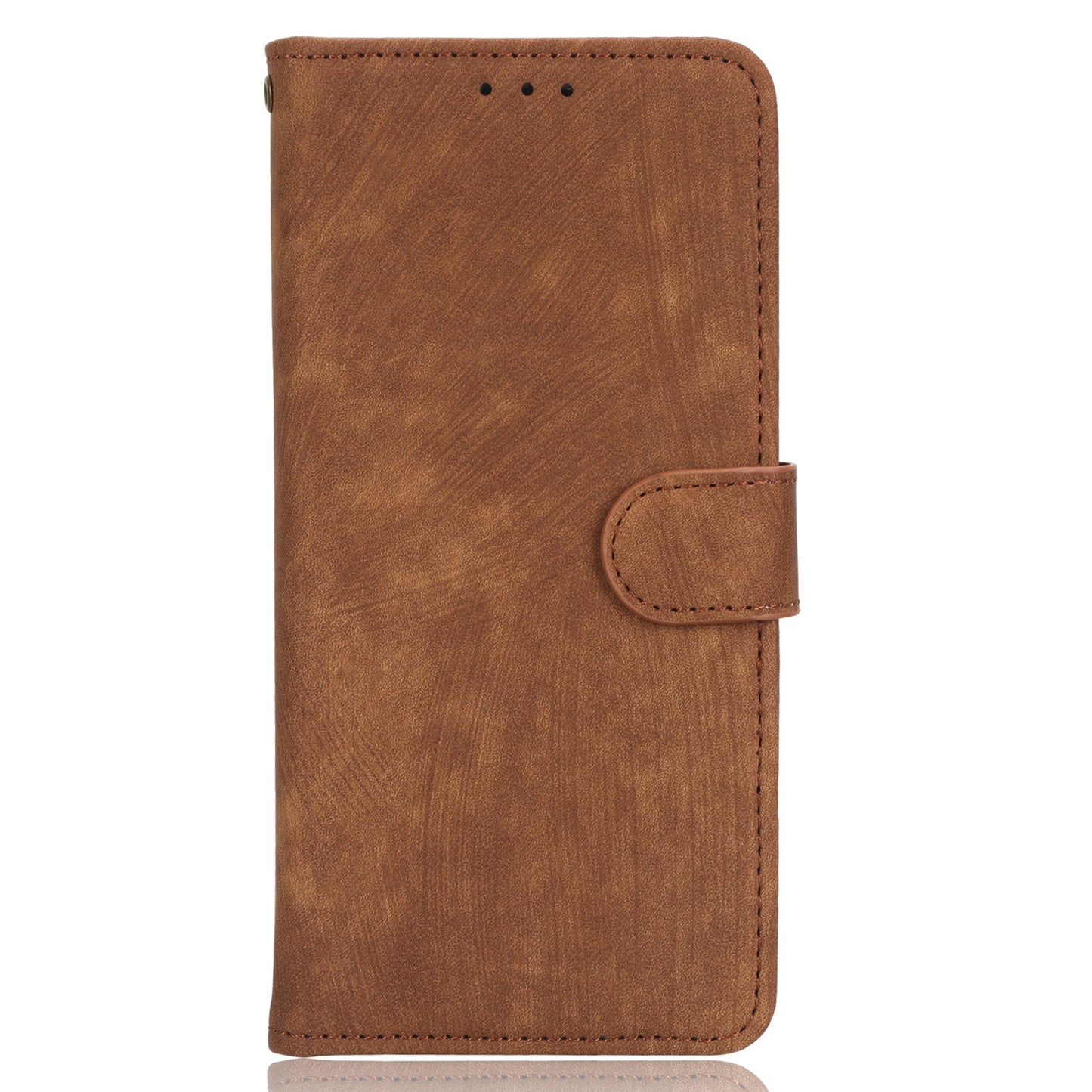 PU Leather Phone Cover For ZTE Blade A52, Flip Wallet Stand RFID Blocking Mobile Phone Case