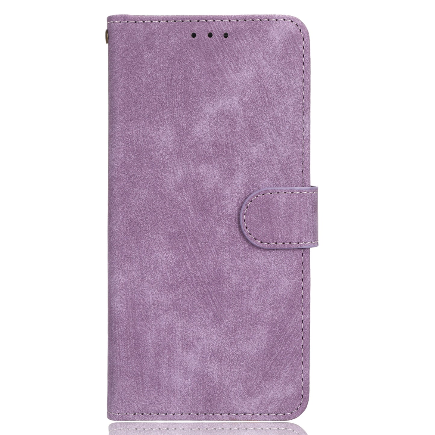 PU Leather Phone Cover For ZTE Blade A52, Flip Wallet Stand RFID Blocking Mobile Phone Case