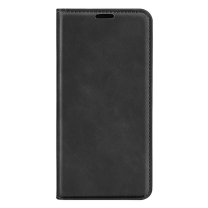 For Motorola Moto G Play (2023) 4G Skin-touch Feeling PU Leather Flip Cover Magnetic Auto-absorbed Stand Wallet Phone Case