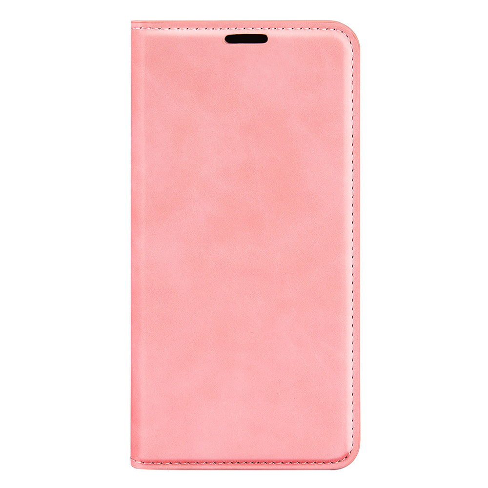 For Motorola Moto G Play (2023) 4G Skin-touch Feeling PU Leather Flip Cover Magnetic Auto-absorbed Stand Wallet Phone Case