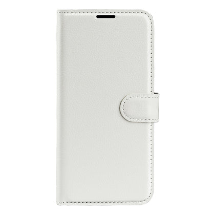 For Motorola Moto G Play (2023) 4G Wallet Cell Phone Cover Litchi Texture PU Leather Stand Full Protection Flip Anti-scratch Phone Case