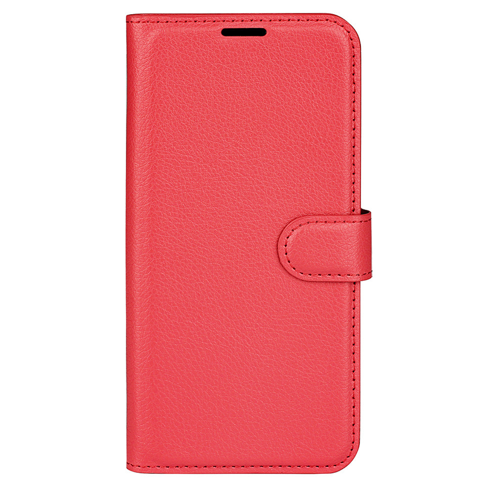 For vivo X90 Pro 5G Full Protection Flip Phone Case Anti-scratch Litchi Texture PU Leather Stand Wallet Phone Cover