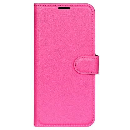 For vivo X90 Pro 5G Full Protection Flip Phone Case Anti-scratch Litchi Texture PU Leather Stand Wallet Phone Cover