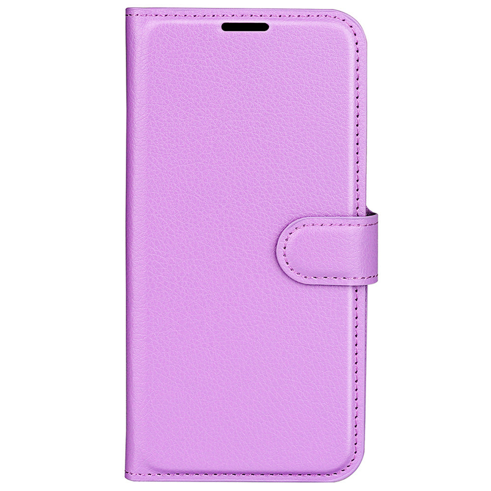 For vivo X90 Pro 5G Full Protection Flip Phone Case Anti-scratch Litchi Texture PU Leather Stand Wallet Phone Cover