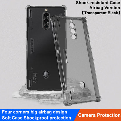 IMAK For ZTE nubia Red Magic 8 Pro 5G / Red Magic 8 Pro+ 5G TPU Phone Case Four Corner Cushion Airbag Design Shock-Absorbing Cover