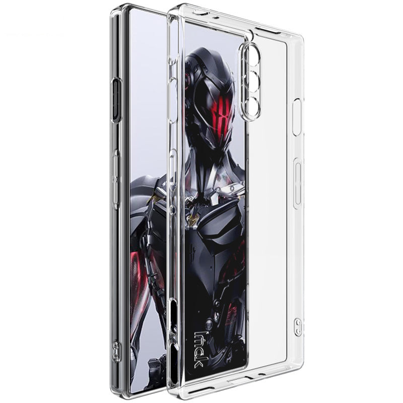 IMAK UX-5 Series for ZTE nubia Red Magic 8 Pro 5G / Red Magic 8 Pro+ 5G Clear Phone Case Soft TPU Anti-Scratch Shock Absorbing Cover