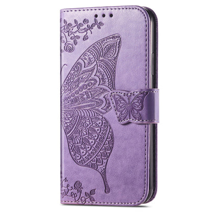 For Motorola Moto G60 Imprinted Butterfly Pattern PU Leather Phone Case Stand Book Design Wallet Flip Magnetic Cover