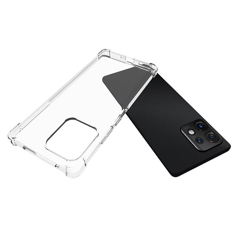 For Motorola Moto X40 5G / Edge 40 Pro 5G Transparent Anti-Slip Phone Case Reinforced Corners TPU Shockproof Protective Cover