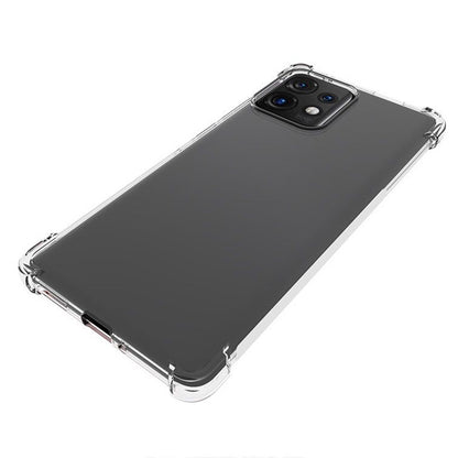 For Motorola Moto X40 5G / Edge 40 Pro 5G Transparent Anti-Slip Phone Case Reinforced Corners TPU Shockproof Protective Cover