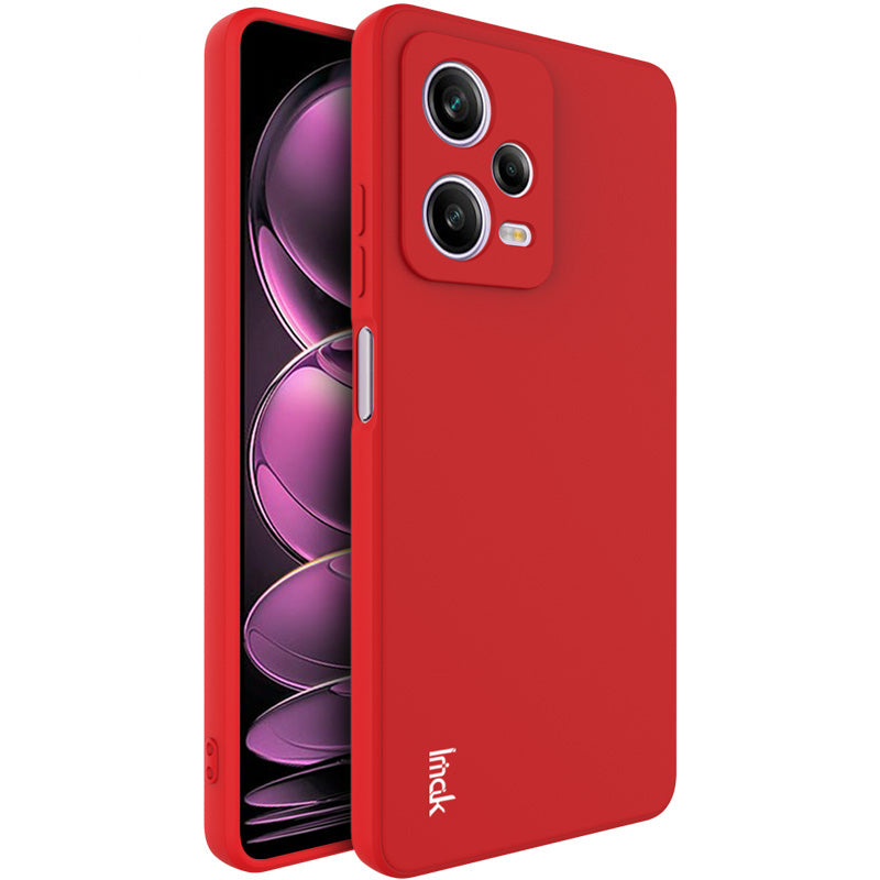 IMAK UC-4 Series Phone Case for Xiaomi Redmi Note 12 Pro 5G , Straight Edge Anti-drop Cell Phone TPU Cover