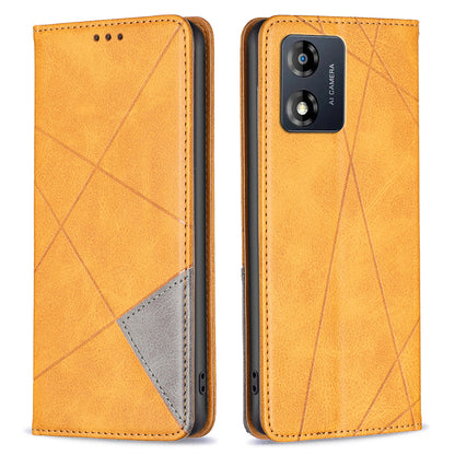 Shockproof Cell Phone Cover For Motorola Moto E13 4G, Card Holder BF Imprinted Pattern Series-1 Leather Stand Anti-fall Phone Case