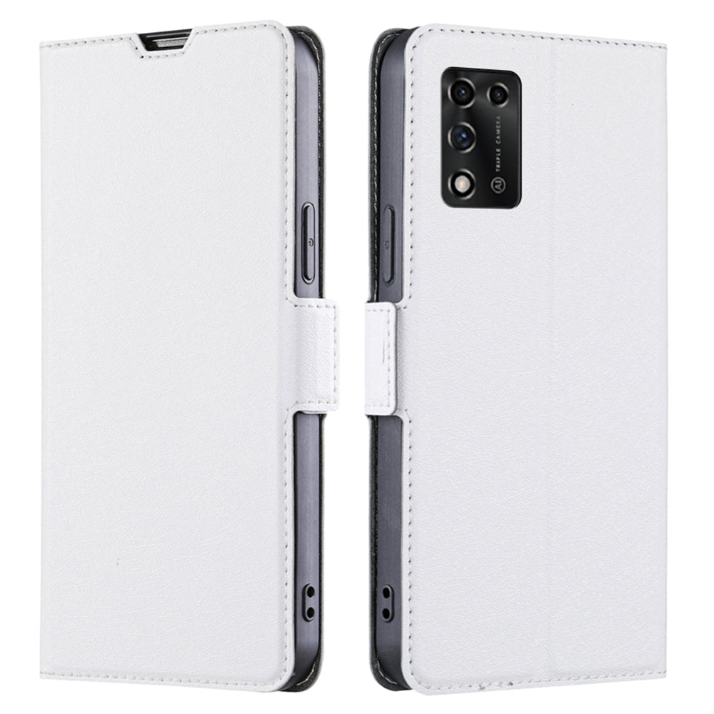 Cell Phone Cover for ZTE Libero 5G III, PU Leather Card Holder Mobile Phone Flip Case with Stand