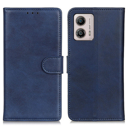 Anti-fall Mobile Phone Case for Motorola Moto G53 5G / G13 4G / G23 4G , Anti-Drop PU Leather Wallet Flip Phone Cover with Stand