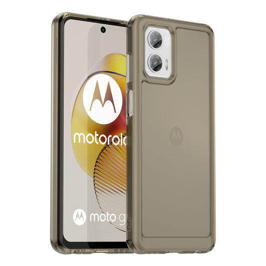 Candy Series For Motorola Moto G73 5G Smartphone Case Shock Absorbed Corner Flexible TPU Back Cover