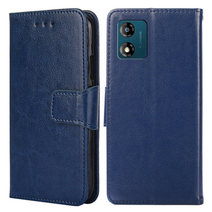 For MOTO E13 4G PU Leather Phone Wallet Case Anti-drop Stand Phone Cover