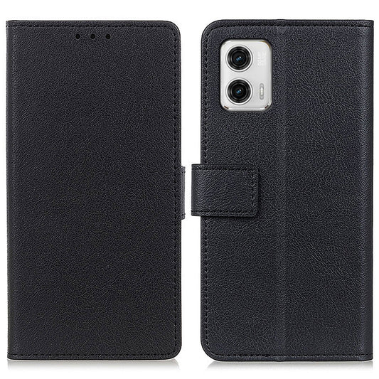 For Motorola Moto G73 5G Phone Wallet Cover PU Leather Cell Phone Stand Case